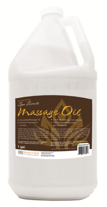 Spa Secrets Massage Oil Gallon